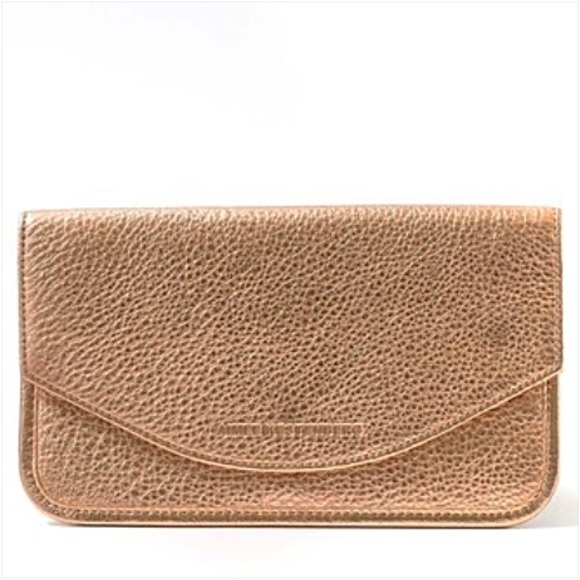 AIMEE KESTENBERG Rose Gold Leather Wallet NWT - Picture 7 of 7